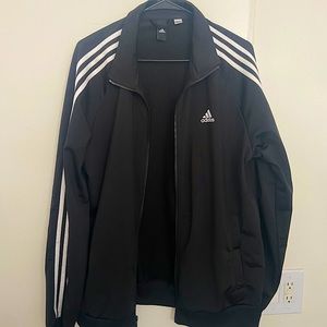 Adidas Black Track Jacket (Large)